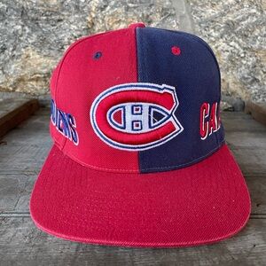 Original Mitchell & Ness Montreal Canadians Baseball Cap